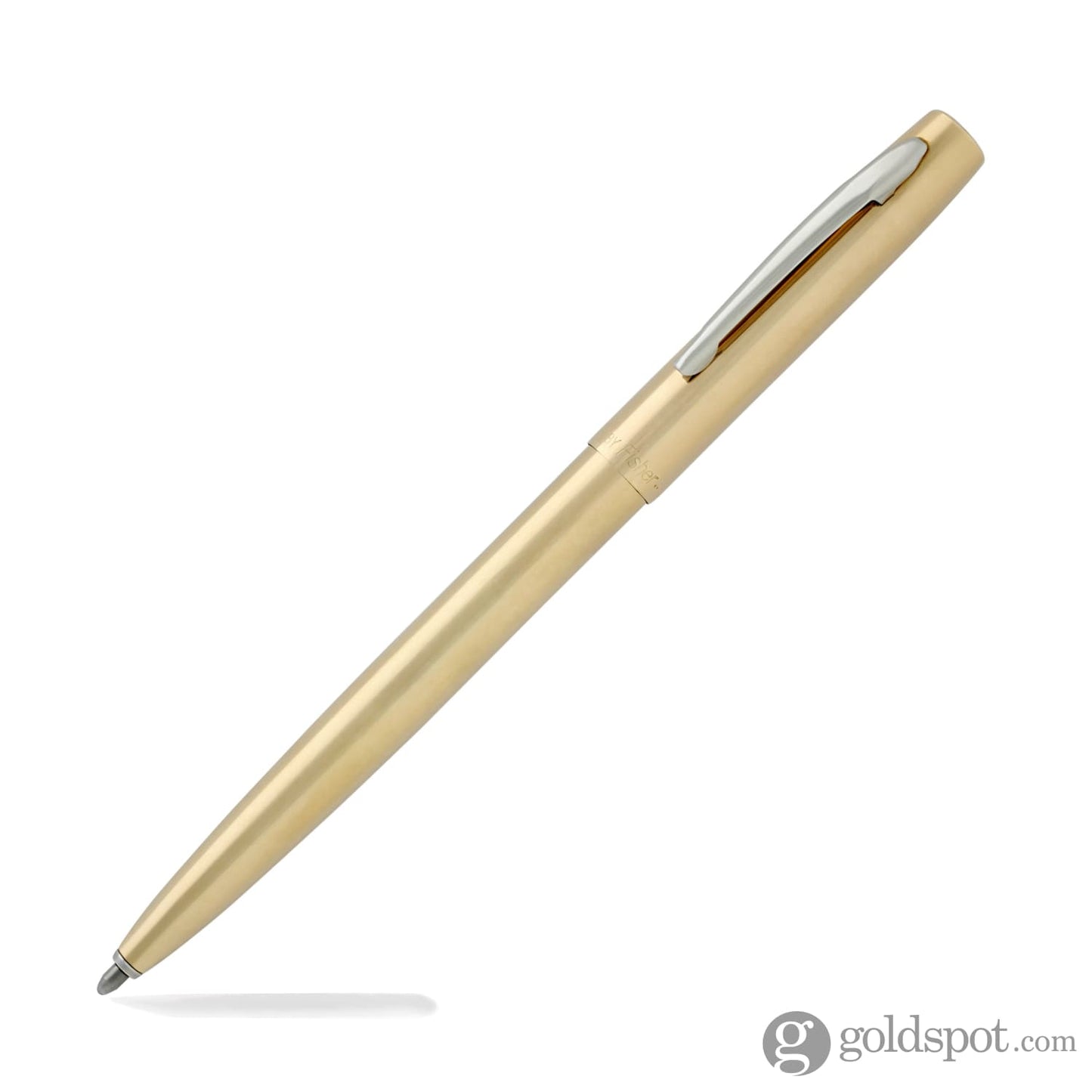 Fisher Space Pen Cap O Matic Ballpoint Pen in Raw Brass Ballpoint Pen