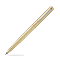 Fisher Space Pen Cap O Matic Ballpoint Pen in Raw Brass