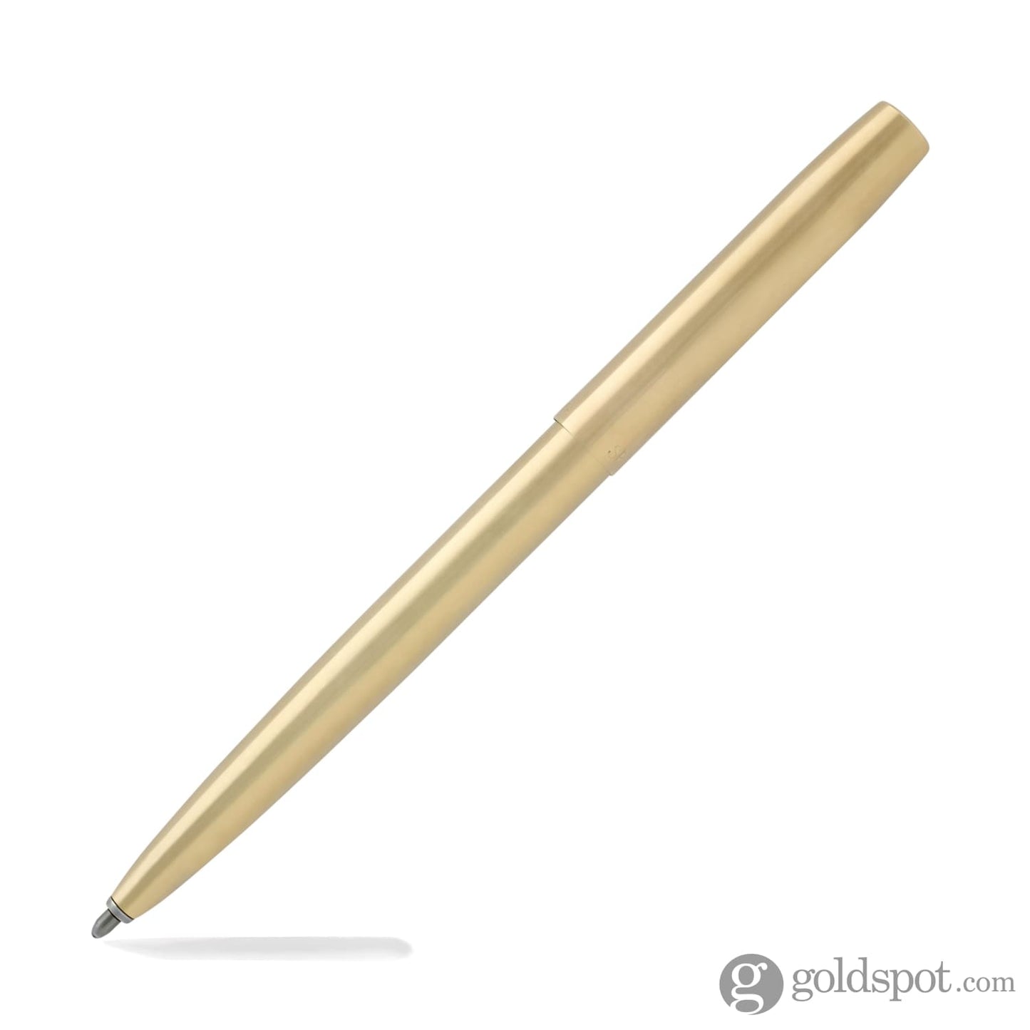 Fisher Space Pen Cap O Matic Ballpoint Pen in Raw Brass Ballpoint Pen