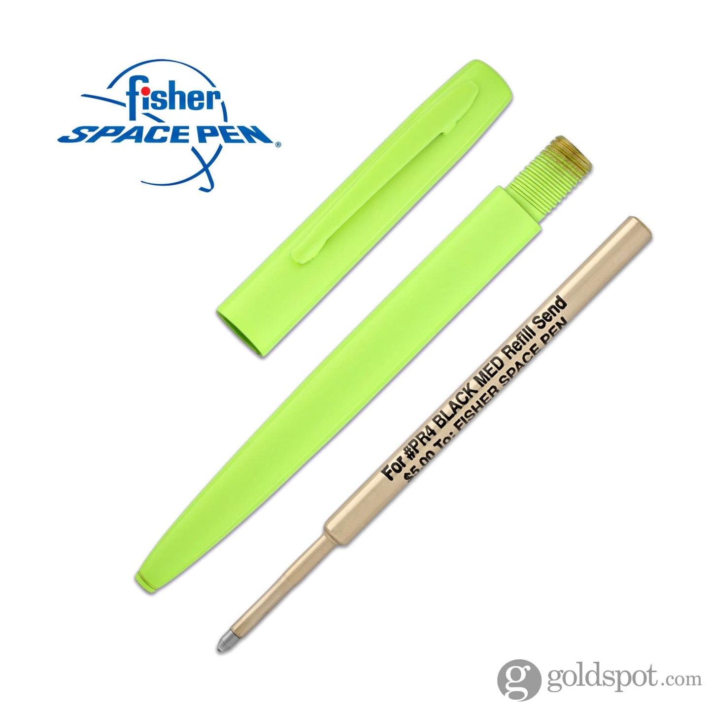 Fisher Space Pen Cap-O-Matic Ballpoint Pen in Tradesman Yellow Ballpoint Pen