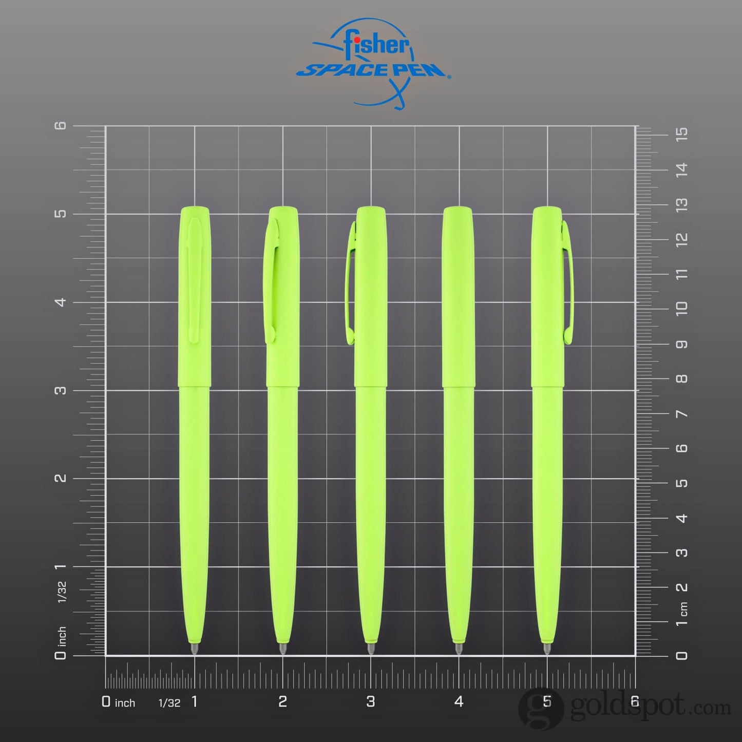 Fisher Space Pen Cap-O-Matic Ballpoint Pen in Tradesman Yellow Ballpoint Pen
