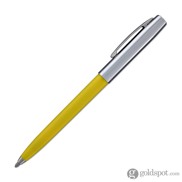 Fisher Space Pen Cap-O-Matic Ballpoint Pen in Yellow & Chrome Ballpoint Pen