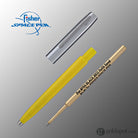 Fisher Space Pen Cap-O-Matic Ballpoint Pen in Yellow & Chrome Ballpoint Pen