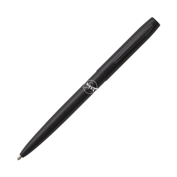 Fisher Space Pen Cap-O-Matic Ballpoint Pen with NASA Meatball Logo in Non-Reflective Matte Black Ballpoint Pen