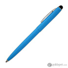 Fisher Space Pen Cap-O-Matic Powder Coated Ballpoint Pen with Stylus in Matte Blue Ballpoint Pen