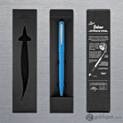 Fisher Space Pen Cap-O-Matic Powder Coated Ballpoint Pen with Stylus in Matte Blue Ballpoint Pen