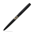 Fisher Space Pen Military Cap-O-Matic Ballpoint Pen with Marines Insignia in Non-Reflective Matte Black Ballpoint Pen