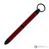 Fisher Space Tough Touch Ballpoint Pen with Key Chain in Red Ballpoint Pen