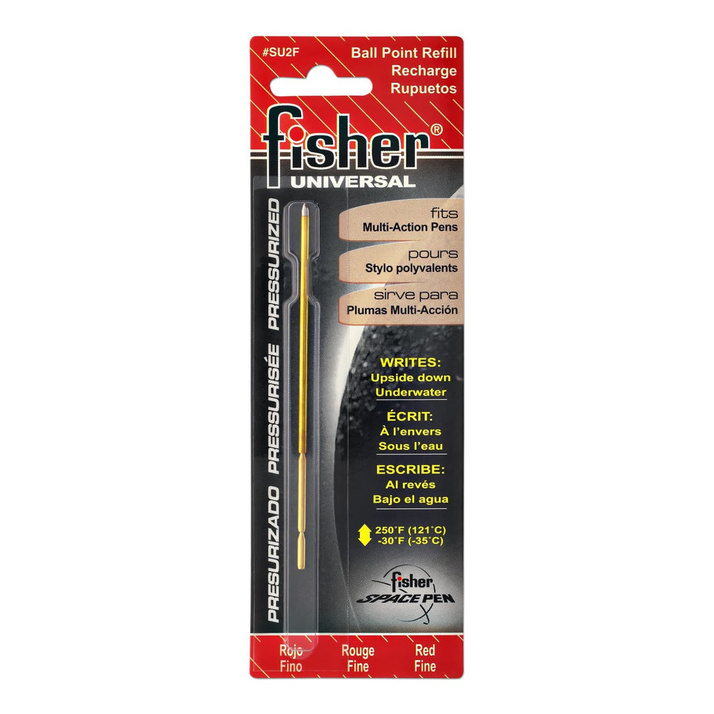 Fisher Space Universal Ballpoint Pen Refill in Red - Fine Point Ballpoint Pen Refill