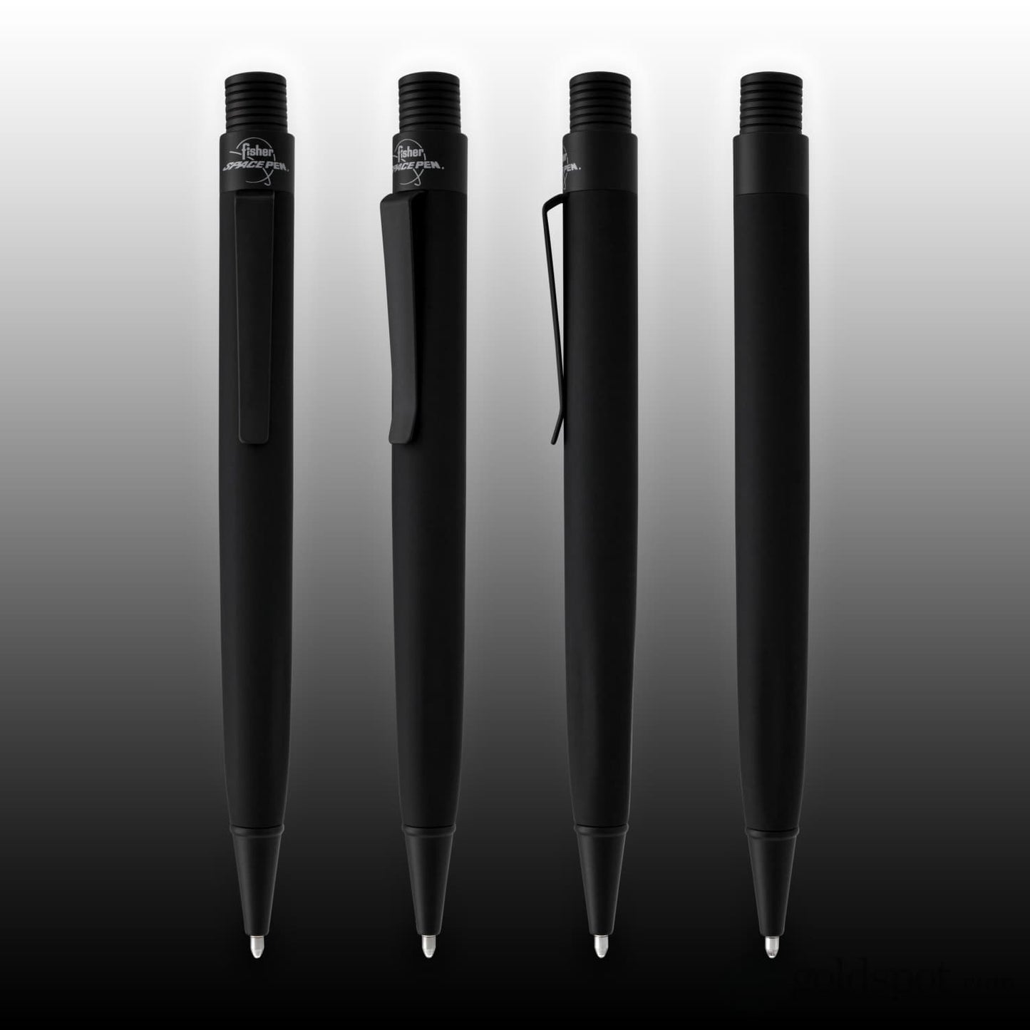 Fisher Space Zero Gravity Ballpoint Pen in Matte Black Ballpoint Pen