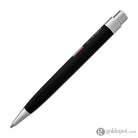 Fisher Space Zero Gravity Ballpoint Pen with American Flag Imprint in Black Rubber Finish Ballpoint Pen