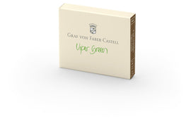 Graf von Faber-Castell Ink Cartridges in Viper Green - Pack of 6