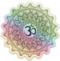 Holographic Mandala Sticker by Shweta Jain