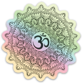Holographic Mandala Sticker by Shweta Jain