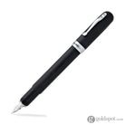 Itoya PaperSkater Galaxy Fountain Pen in Charcoal Black - Fine Point Fountain Pen