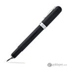 Itoya PaperSkater Galaxy Fountain Pen in Charcoal Black - Fine Point Fountain Pen