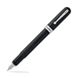Itoya PaperSkater Galaxy Fountain Pen in Charcoal Black - Fine Point