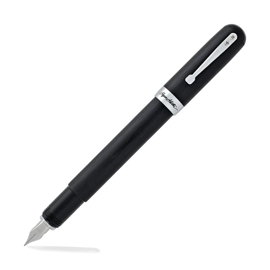 Itoya PaperSkater Galaxy Fountain Pen in Charcoal Black - Fine Point