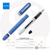 Itoya PaperSkater Galaxy Fountain Pen in Cobalt Blue - Fine Point Fountain Pen