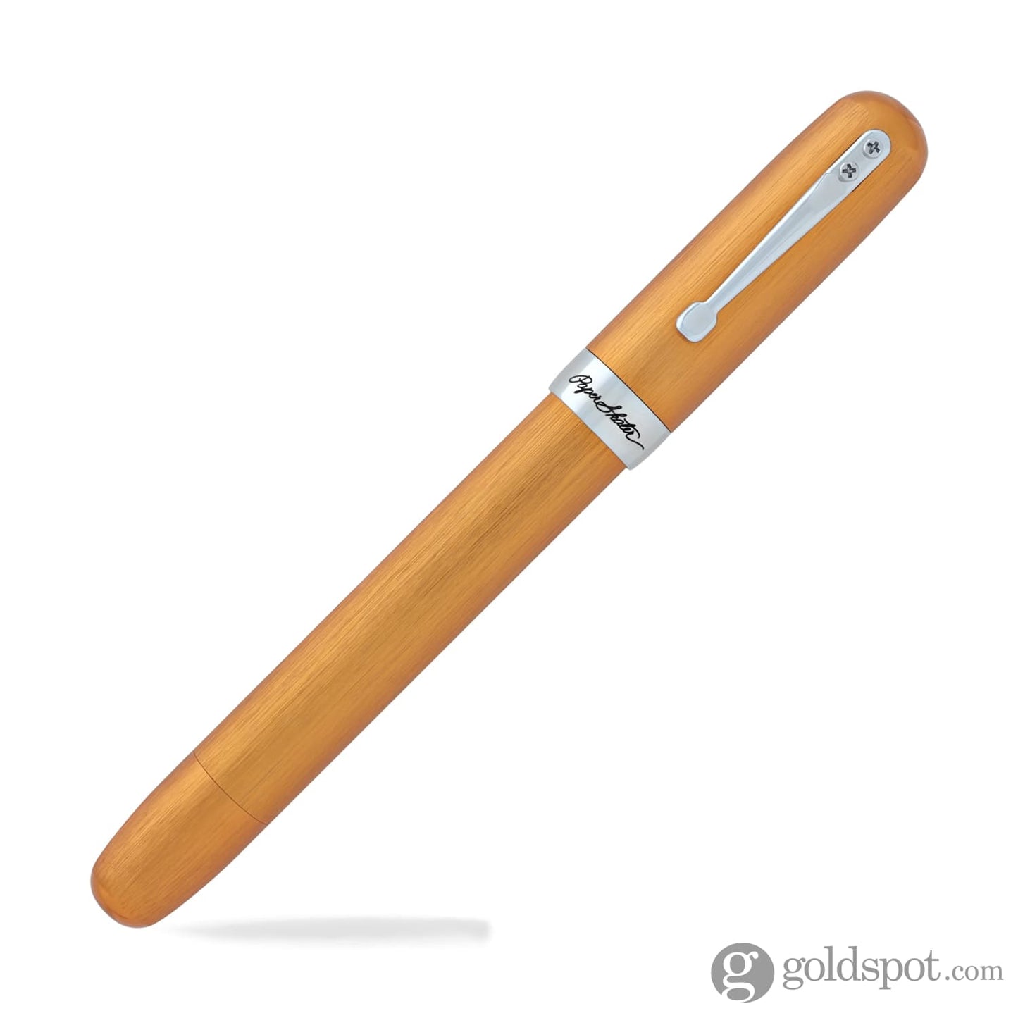 Itoya PaperSkater Galaxy Fountain Pen in Firefly Orange - Fine Point Fountain Pen