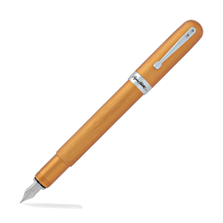 Itoya PaperSkater Galaxy Fountain Pen in Firefly Orange - Fine Point Fountain Pen