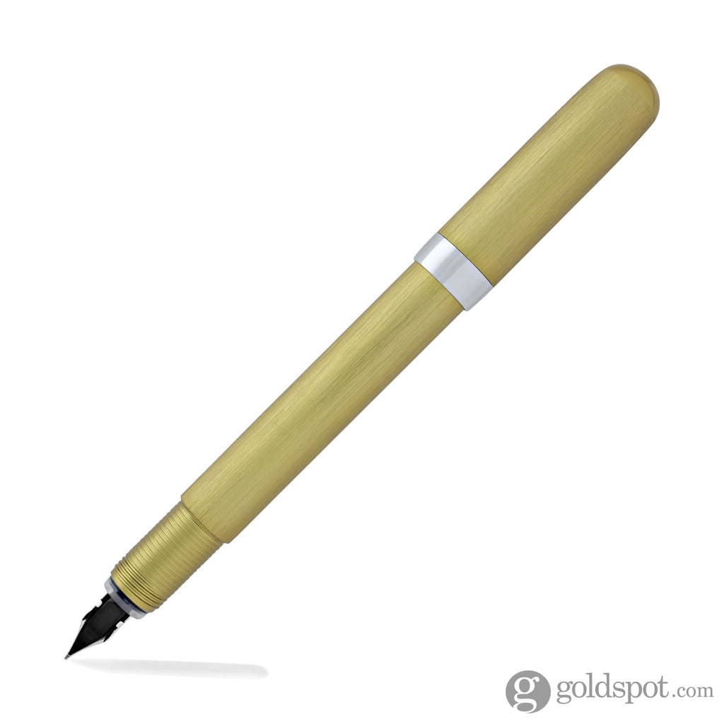 Itoya PaperSkater Galaxy Fountain Pen in Limelight Gold Fine Point