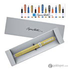 Itoya PaperSkater Galaxy Fountain Pen in Limelight Gold - Fine Point Fountain Pen
