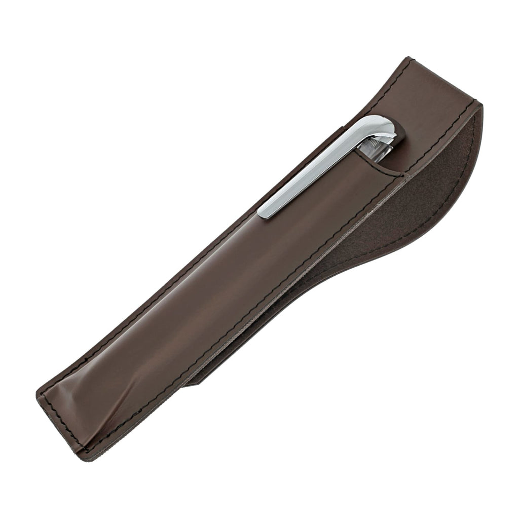Itoya Profolio Journal Sidekick Magnetic Pen Holder in Brown