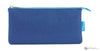 Itoya Profolio Large Midtown Pouch in Blue / Lagoon Pen Case