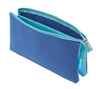 Itoya Profolio Large Midtown Pouch in Blue / Lagoon Pen Case