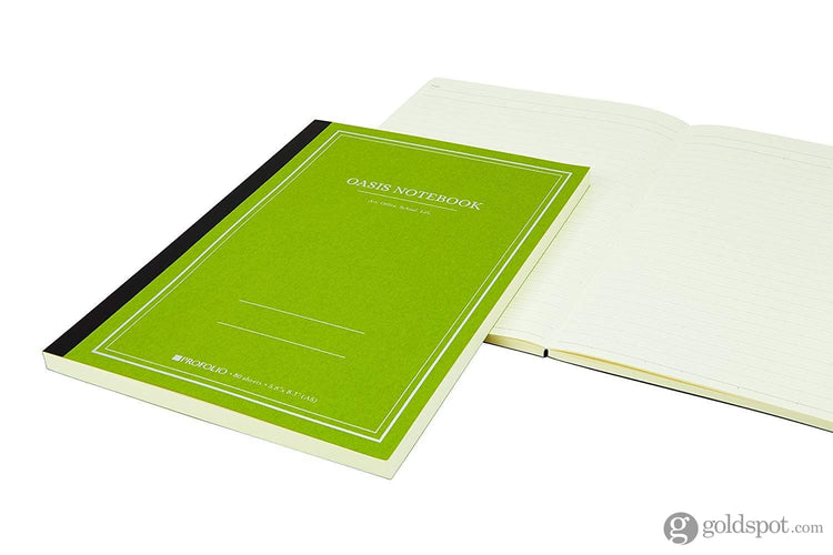 Itoya Profolio Oasis Lined Notebook Avocado - A5 Notebook