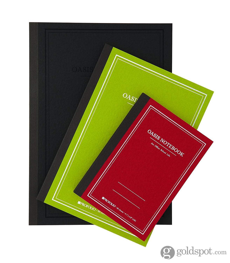 Itoya Profolio Oasis Lined Notebook in Brick - A5 Notebook
