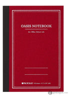Itoya Profolio Oasis Lined Notebook in Brick - A6 Notebook