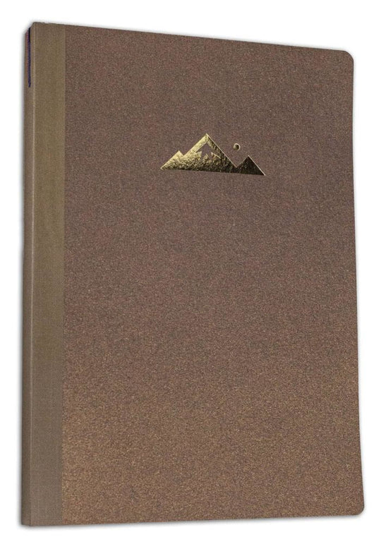 Itoya Profolio Oasis Summit Notebook in Golden Brown - B6