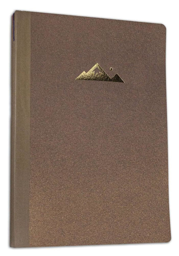 Itoya Profolio Oasis Summit Notebook in Golden Brown - B6 Notebook