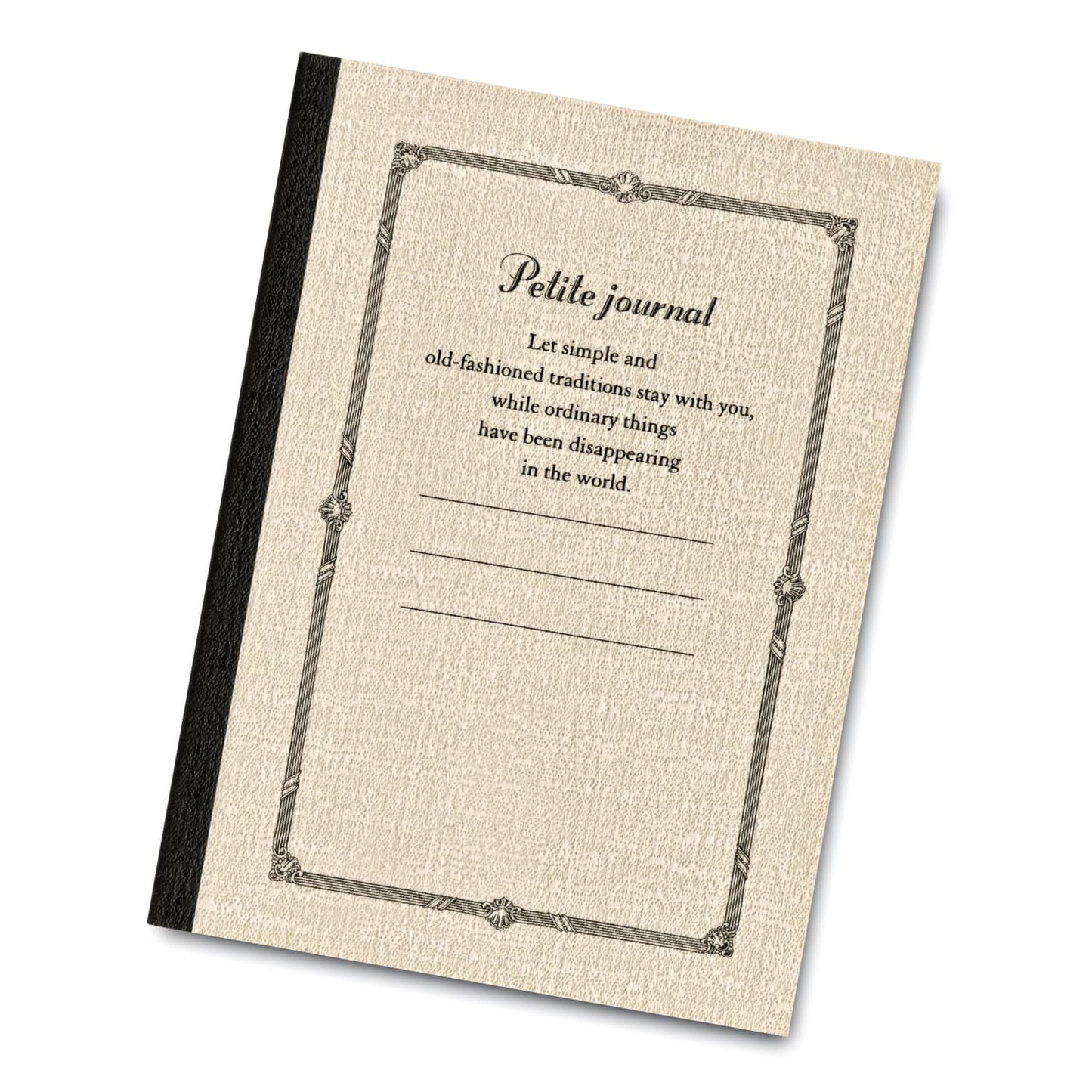 Itoya Profolio Petite Journal in Cream - B7 Journal