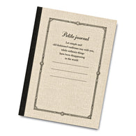 Itoya Profolio Petite Journal in Cream - B7