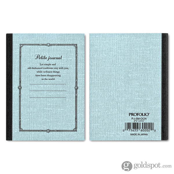 Itoya Profolio Petite Journal in Ocean - A7 Journal
