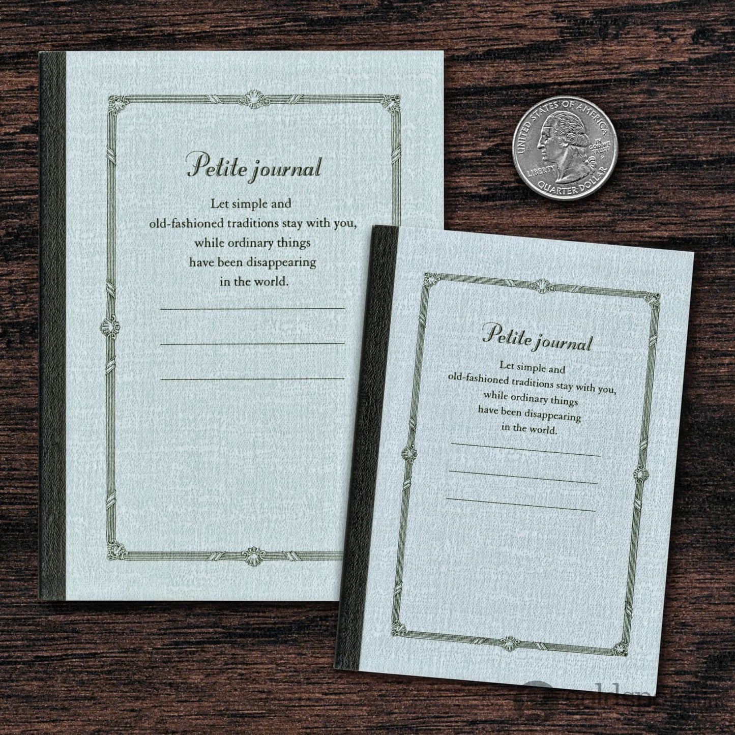 Itoya Profolio Petite Journal in Ocean - B7 Journal