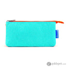 Itoya Profolio Small Midtown Pouch in Ocean and Orange Pen Case