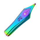 Jowo #6 Stainless Steel Replacement Nib in Rainbow Fountain Pen Nibs