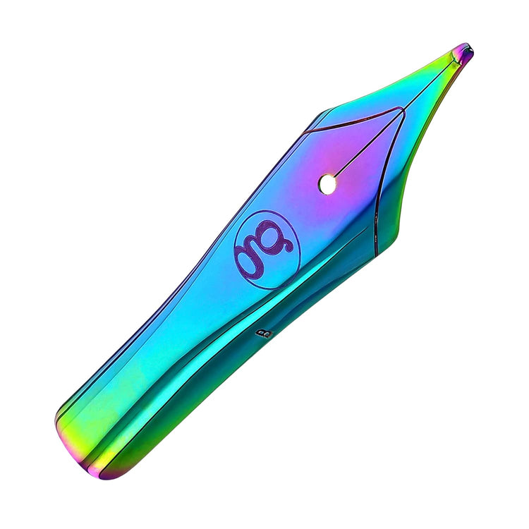 Jowo #6 Stainless Steel Replacement Nib in Rainbow Fountain Pen Nibs