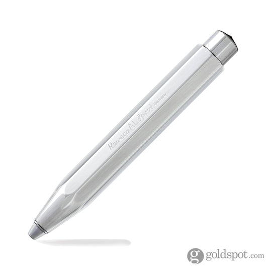 Kaweco AL Sport Ballpoint Pen in Raw Aluminum Goldspot Pens