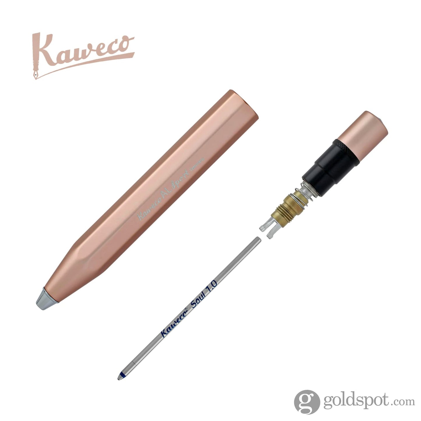 Kaweco AL Sport Ballpoint Pen in Rose Gold Ballpoint Pen