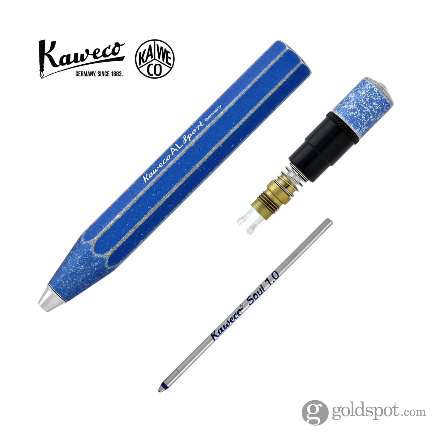 Kaweco AL Sport Ballpoint Pen in Stonewashed Blue Ballpoint Pen