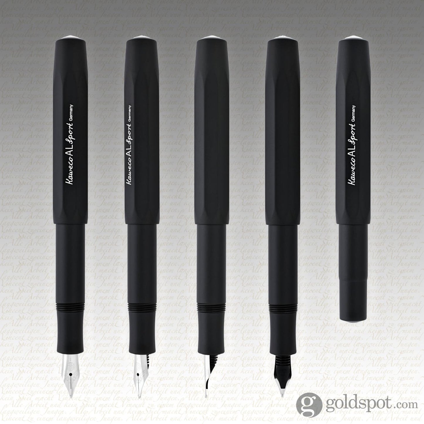 Kaweco AL Sport Fountain Pen in Black Fountain Pen