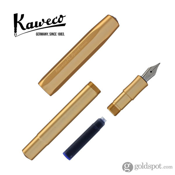 Kaweco AL Sport Fountain Pen in Gold - Special Edition Fountain Pen