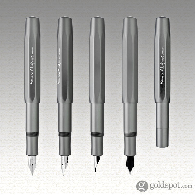 Kaweco AL Sport Fountain Pen in Grey Anthracite Fountain Pen