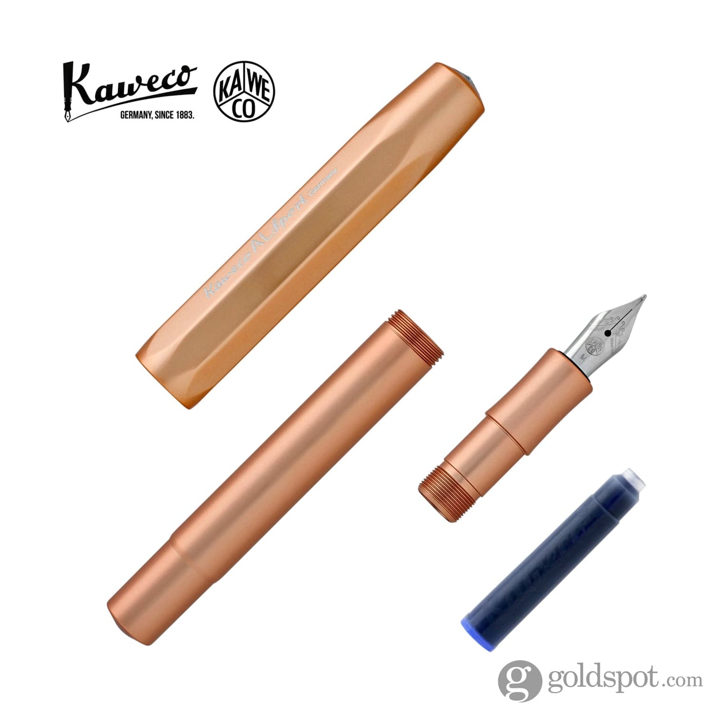 Kaweco AL Sport Fountain Pen in Rose Gold Fountain Pen