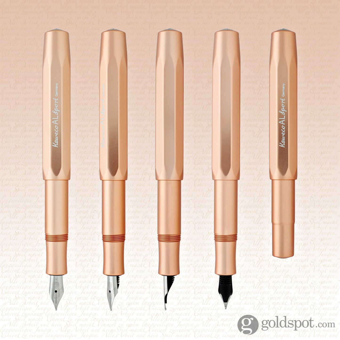 Kaweco AL Sport Fountain Pen in Rose Gold Fountain Pen